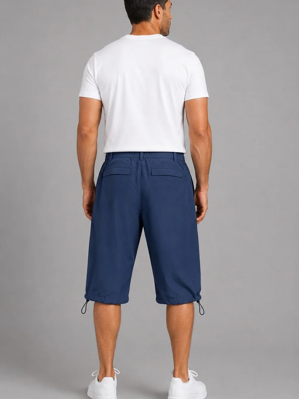 BALEAF Men’s XXL Navy Blue Performance Outdoor Shorts Nylon Spandex Cargo
